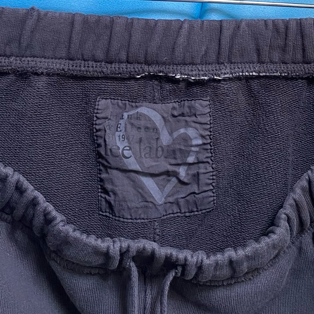 Frank & Eileen Tee Lab Super Crop Triple Fleece Sweatpants Size: M Gray - Picture 7 of 16